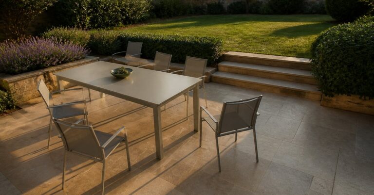 Table de jardin : quelle place faut-il vraiment autour ?