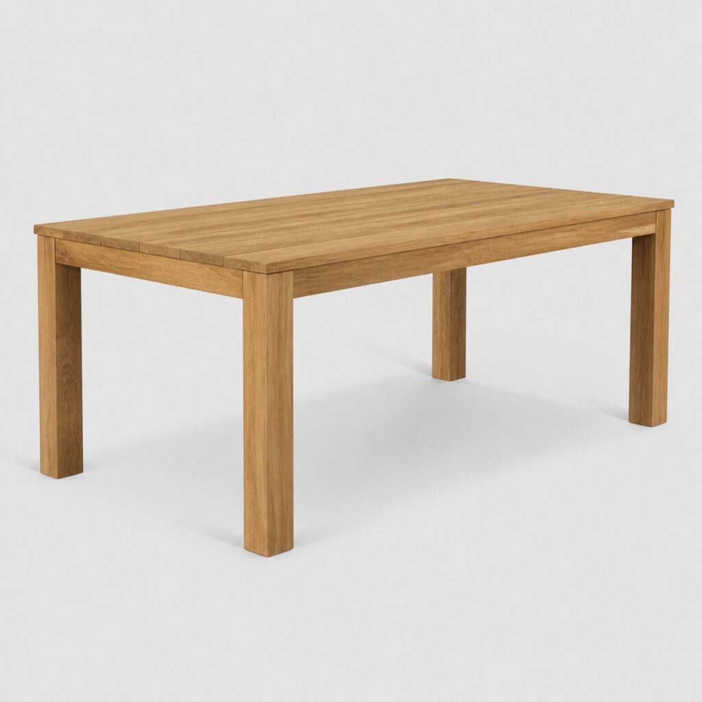 Table jardin en bois