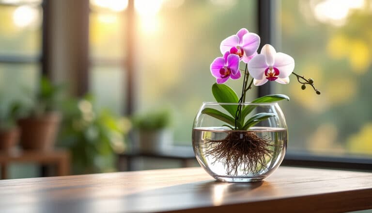 découvrez l'utilité du cache-pot d'orchidée transparent et comment la transparence favorise la santé et la croissance de vos orchidées.