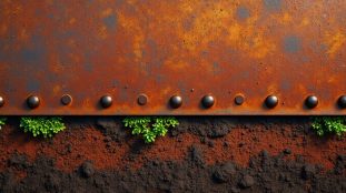 découvrez les bordures en acier corten, idéales pour sublimer vos espaces extérieurs grâce à leur rouille de surface naturelle et leur capacité à colorer subtilement le sol.