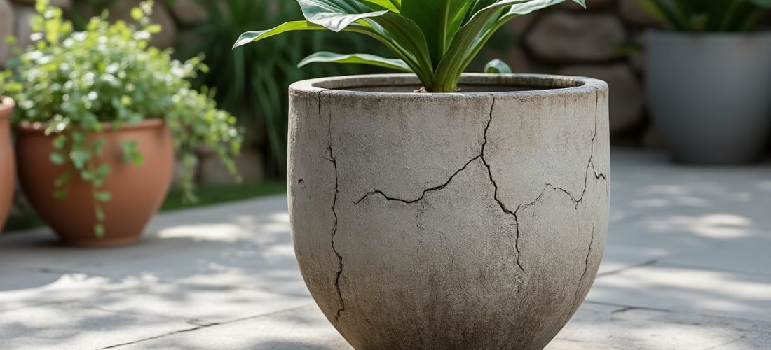 découvrez comment choisir un cache-pot d'extérieur en tenant compte du poids, de la prise au vent et de la résistance des matériaux pour assurer sa stabilité et sa durabilité.