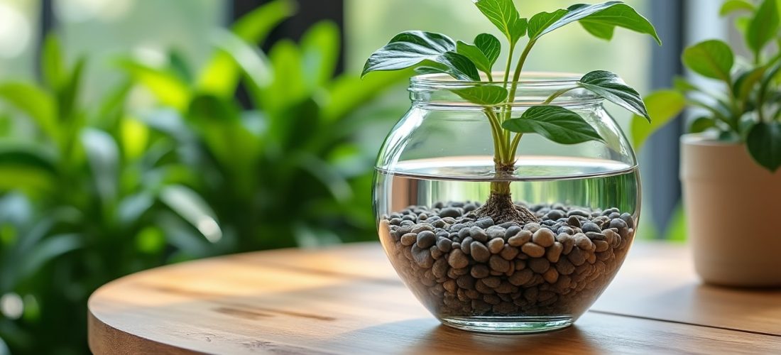 découvrez comment éviter l'eau stagnante dans un cache-pot sans trou grâce à la solution efficace du lit de billes, pour des plantes en meilleure santé.